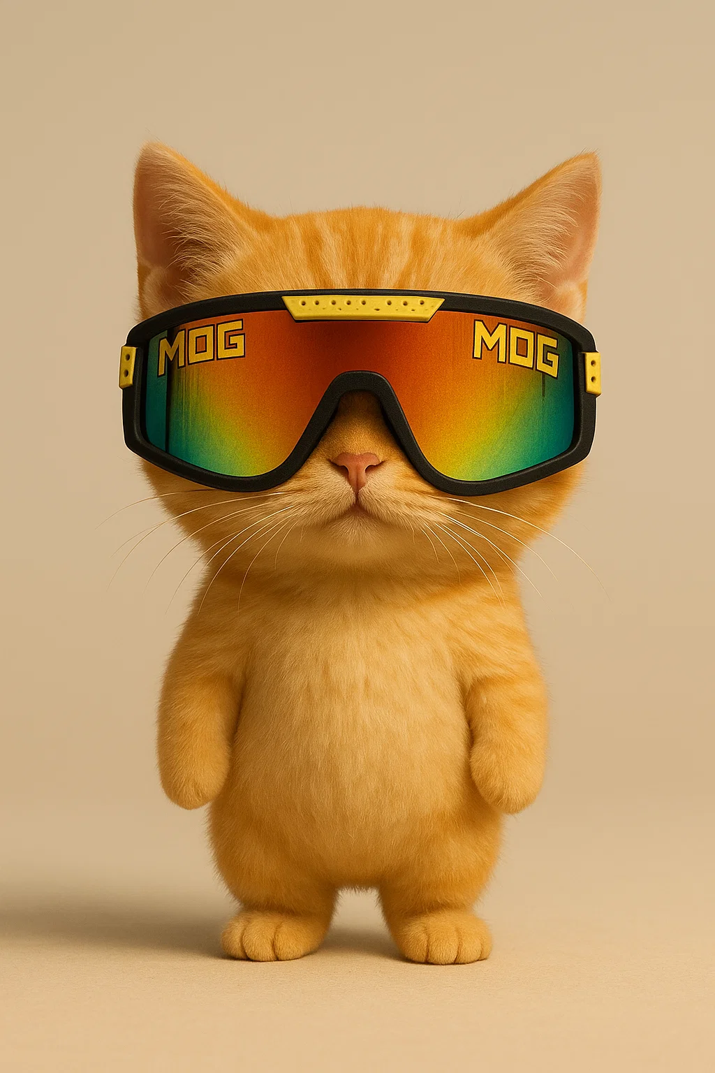 MOG Cat with Goggles